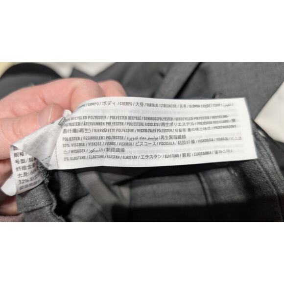 Abercrombie & Fitch High Rise Cargo Wide Leg Dress Pants XSL Nicole Benefield - Picture 7 of 9